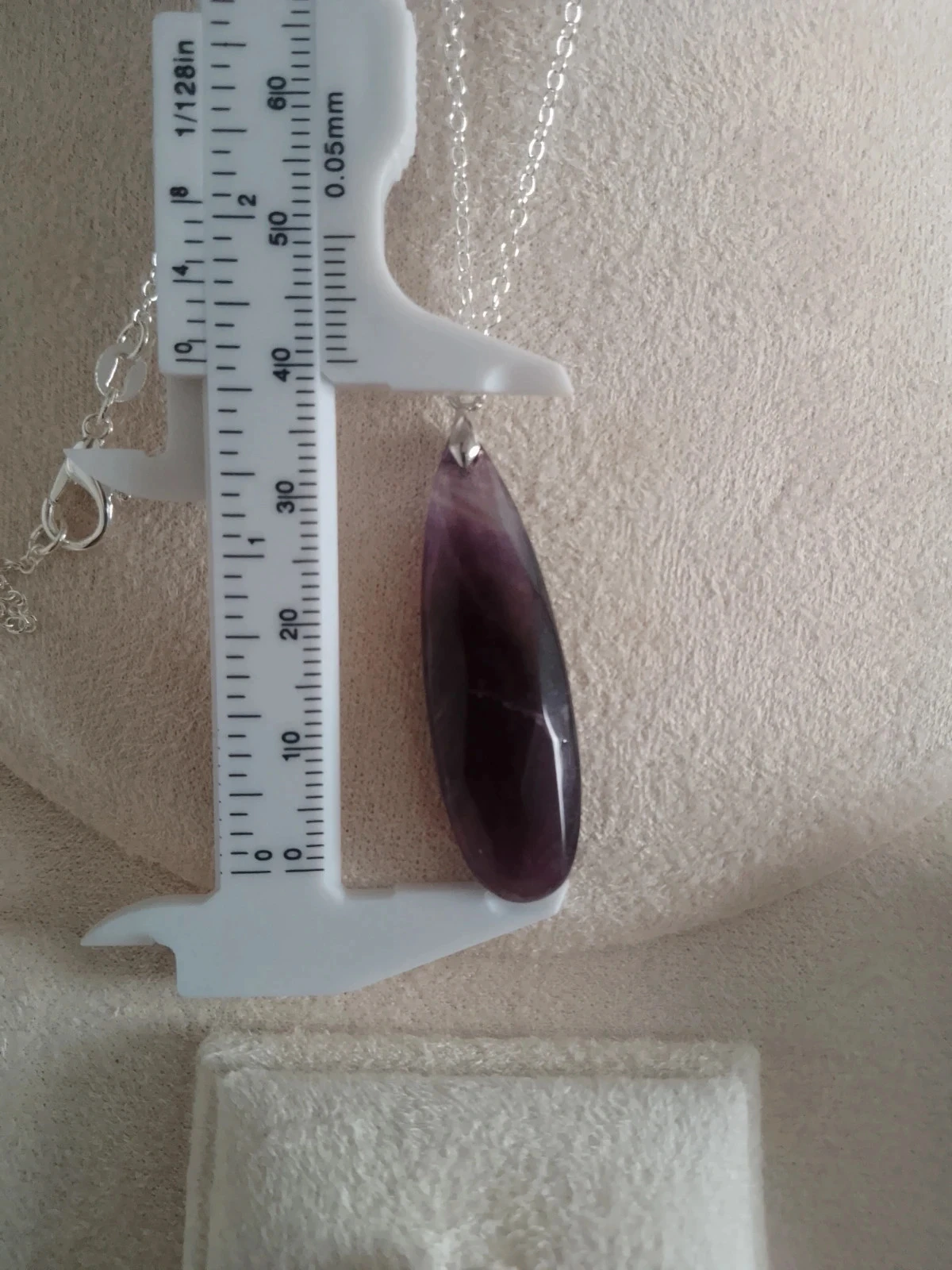 Collier pierre d'améthyste 💜. – photo 2